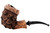 Nording Spruce Cone Matte Brown Pipe #101-7963 Left