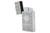 Rocky Patel Burn Lighter Chrome & Chrome Plates Cap Open