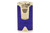Rocky Patel Statesman 3 Flame Lighter - Gold & Purple Leather Front