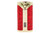 Rocky Patel Statesman 3 Flame Lighter - Gold & Red Leather Back
