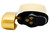 Vertigo Gladiator Triple Torch Cigar Lighter - Gold Top
