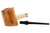 Missouri Meerschaum Charred Hardwood Poker Pipe Apart