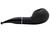 Molina Shorty Black 122 Pipe - Bent Apple Right