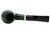 Molina Barasso 106 Smooth Green 9mm Pipe - Bent Brandy Top