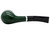 Molina Barasso 106 Smooth Green 9mm Pipe - Bent Brandy Bottom