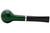 Molina Barasso 110 Smooth Green 9mm Pipe - Billiard Bottom