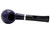 
Molina Barasso 111 Smooth Blue 9mm Pipe - Bent Apple Top
