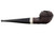 Peterson Junior Rusticated Nickel Mounted Bulldog Fishtail Pipe Right Side