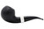 Vauen Tuerca #237 Matte Black Bent Apple 9mm Pipe Left