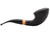 Molina Zebrano Black 103 Sandblast Bent Rhodesian 9MM Pipe Right Side