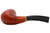 Molina Tramonto Dark Brown Sandblast 101 Bent Billiard 9MM Pipe Bottom