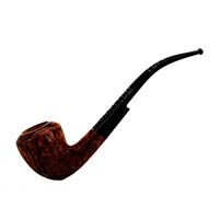 American Smoking Pipe Company Smooth Bent Pot (11-94) (MT) Tobacco Pipe