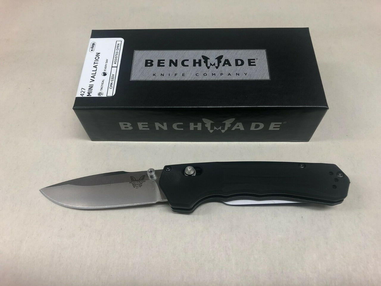 Benchmade 427 Mini Vallation Axis Assist Assisted Opening Knife Cpm S30v Big Sky Sporting Goods