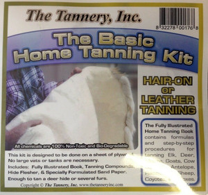 The Tannery Inc. Basic Tanning Kit Whitetail Mule Deer Elk Antelope Moose Fox Cape Hide Taxidermy The Tannery Inc. Basic Tanning Kit Whitetail Mule Deer Elk Antelope Moose Fox Cape Hide Taxidermy