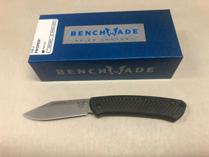 NEW Benchmade 318-2 Proper Slip-joint S90V Clip Point Blade Carbon Fiber Knife