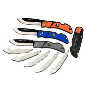 NEW Outdoor Edge Razor-Lite EDC Gray Replaceable Blade Folding Knife & 6 Blades NEW Outdoor Edge Razor-Lite EDC Gray Replaceable Blade Folding Knife & 6 Blades
