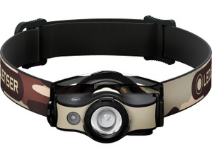 LED Lenser MH4 Black/Sand Rechargeable LED Headlamp/Flashlight 400 Lumens LED Lenser MH4 Black/Sand Rechargeable LED Headlamp/Flashlight 400 Lumens