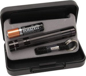 Maglite Solitaire Black in Presentation Box 1 cell AAA Flashlight K3A012