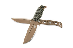 Benchmade 375FE-1 Fixed Adamas CPM-CruWear Fixed Blade Knife Benchmade 375FE-1 Fixed Adamas CPM-CruWear Fixed Blade Knife