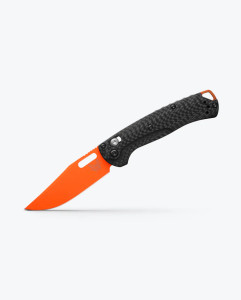 Benchmade 15533OR-01 Mini Taggedout Folding Blade Knife Magnacut Carbon Fiber Benchmade 15533OR-01 Mini Taggedout Folding Blade Knife Magnacut Carbon Fiber