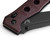 Benchmade 273BK-2201 Mini Adamas Limited Edition CPM-CruWear Red Micarta