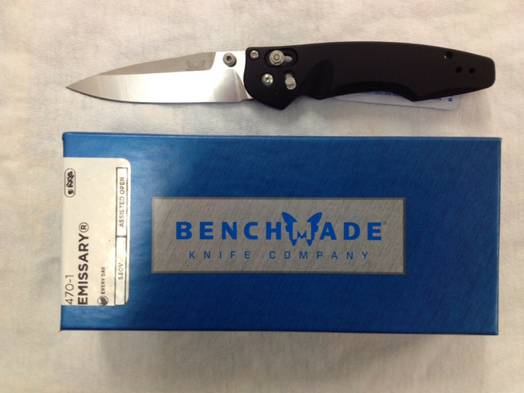 Benchmade 470-1 Emissary S30V Axis Lock Assisted Opening Osborne