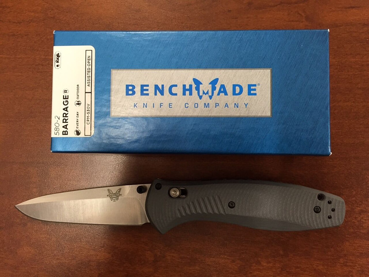 Benchmade 580-2 Axis Assist Assisted Opening Knife CPM-S30V Blade G10 Handle