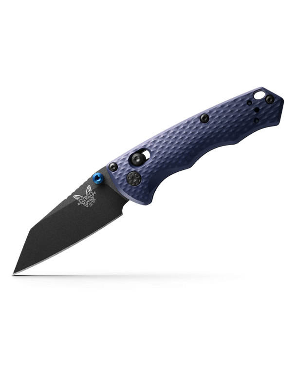 290BK Full Immunity Manual Folding Knife CPM-M4 Blade Blue Aluminum