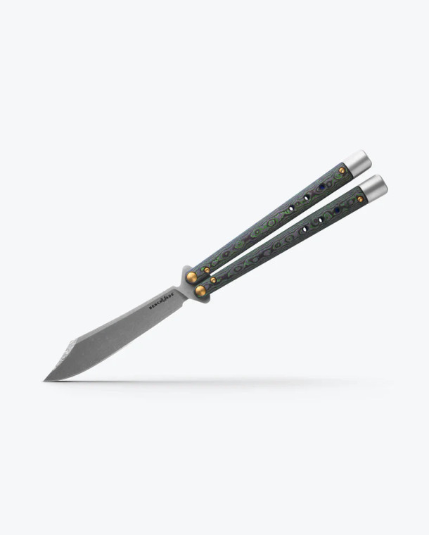 Benchmade Limited Edition Gold Class Necron Jungle Wear Green #336