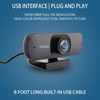 ZOpid Webcam with Microphone | 1080P FHD USB | Wide Angle Glass Lens Auto Focus Desktop Computer Web Camera for Windows and Mac OS | Plug and Play | Ideal for Gaming, Online Classes, Video Streaming