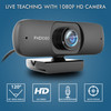 ZOpid Webcam with Microphone | 1080P FHD USB | Wide Angle Glass Lens Auto Focus Desktop Computer Web Camera for Windows and Mac OS | Plug and Play | Ideal for Gaming, Online Classes, Video Streaming