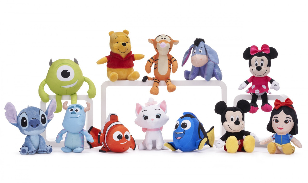 Disney Mini Plush Toy (12 Assorted)