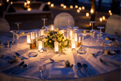 Wedding Candles & Lights