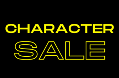 Character Sale