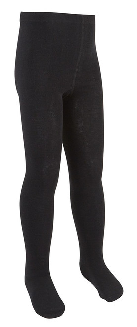 Girls Plain Black Tights 1 Pack (3-4 Years)