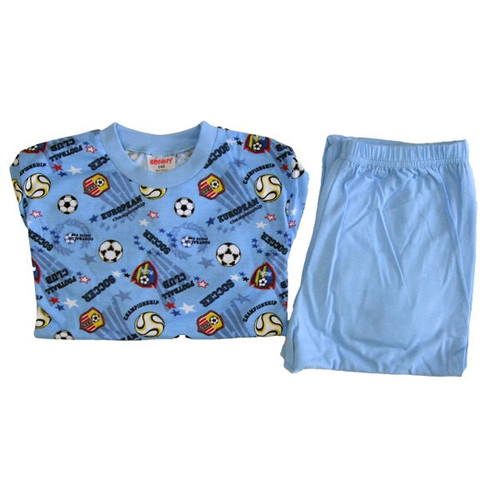 Boys Blue football Pyjama by Bonny 8-9yr