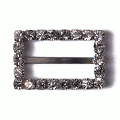 Diamante Buckle - 28mm - pk5