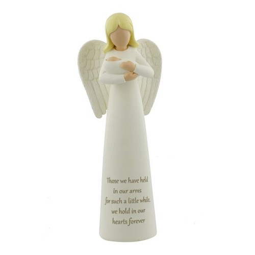 Thoughts Of You Angel Figurine - Held In Our Arms