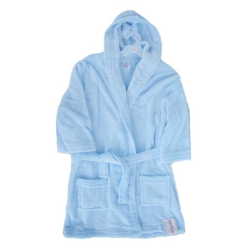 Soft Touch Blue Fleece Dressing Gown (2-6 Years)