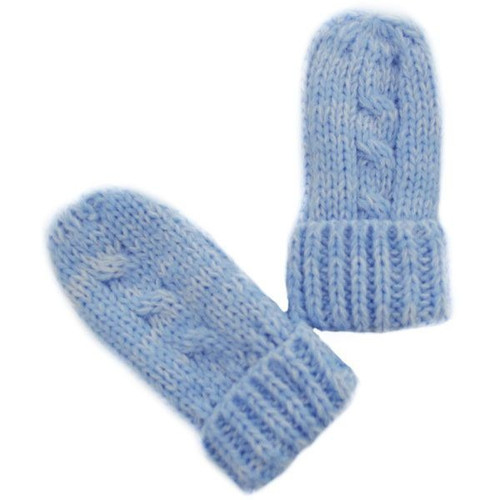 Soft Touch Blue Mittens (NB-12 Months)