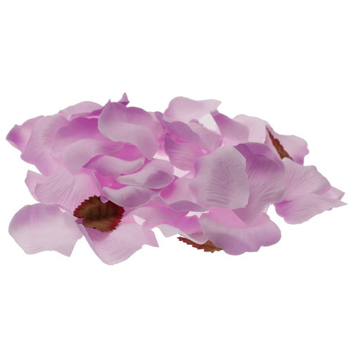 Lilac Rose Petals in PVC Tub