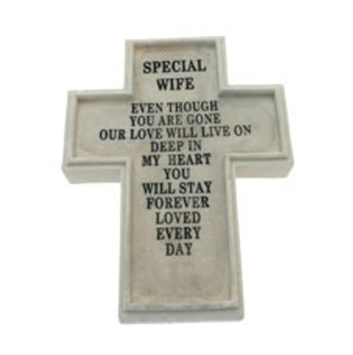 Special Wife Memorial Cross