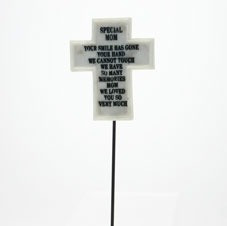 Special Mom Memorial Cross - 8.3cm
