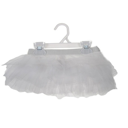 Baby Girl Tutu Skirt  White  by Soft Touch
