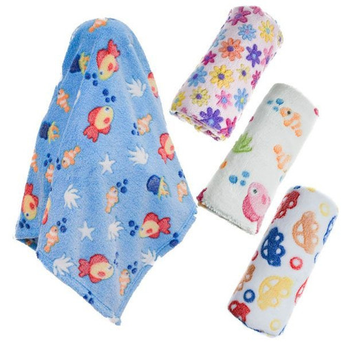 Blankets By Soft Touch In 4 Assorted Designs