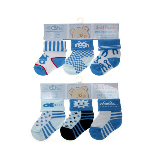 Little prince and star design boys socks by Soft Touch