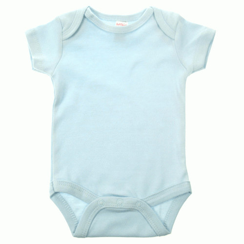 Supersoft Plain Blue Body Suit by Soft touch