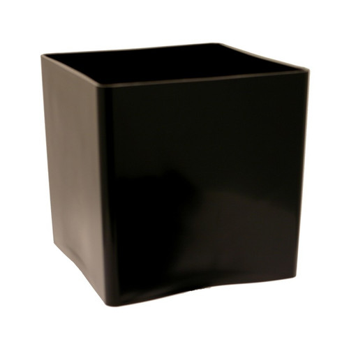 Black Plastic Cube (H15cm)