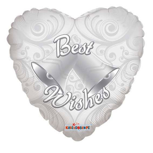 Best Wishes Bells  Balloon