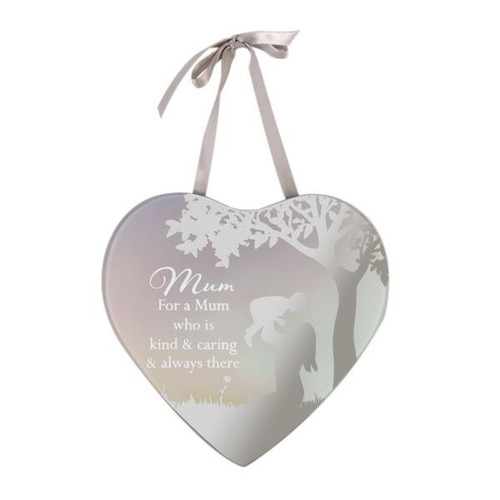**multi 6** Reflections Of The Heart Mirror Plq - Mum And Boy
